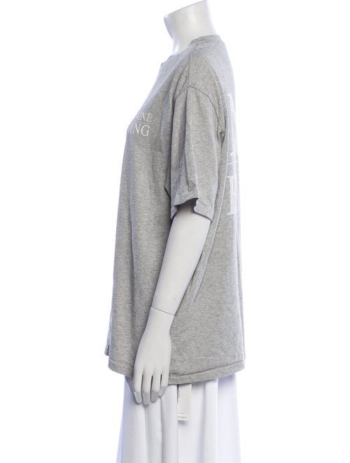 Anine Bing Crew Neck Short Sleeve T-Shirt