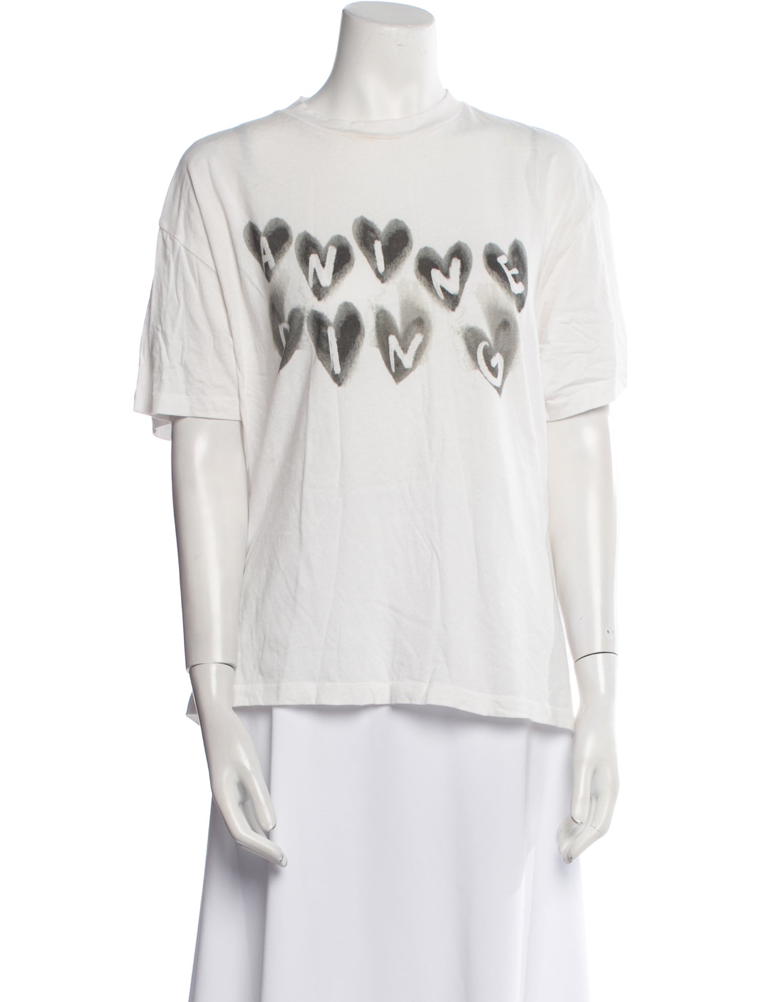 Anine Bing Crew Neck Short Sleeve T-Shirt