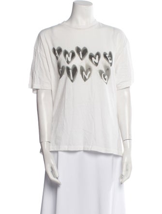 Anine Bing Crew Neck Short Sleeve T-Shirt