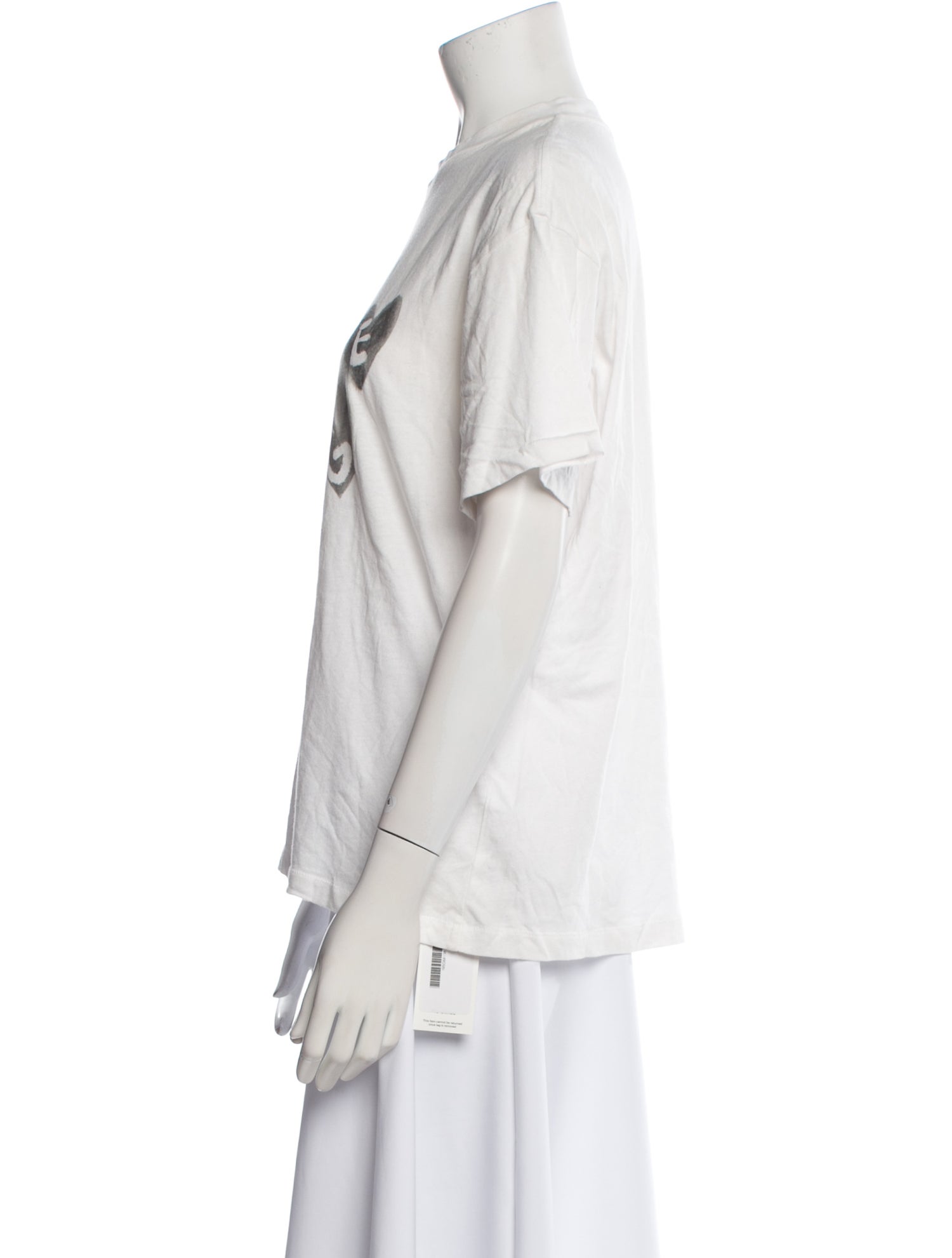 Anine Bing Crew Neck Short Sleeve T-Shirt