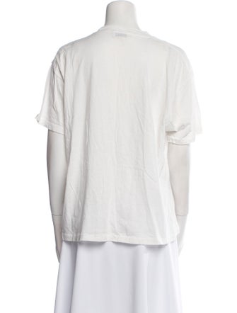 Anine Bing Crew Neck Short Sleeve T-Shirt