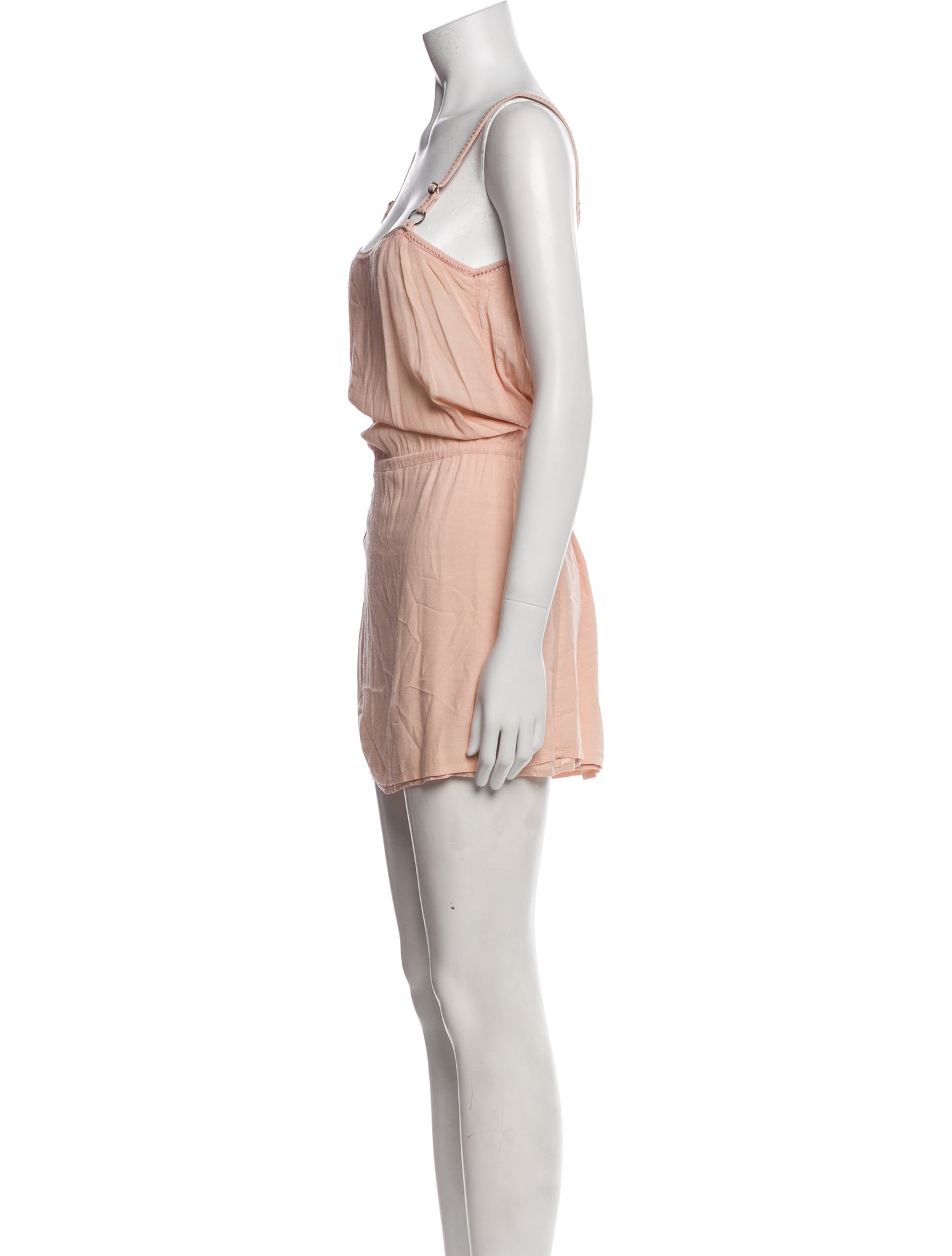 Anine Bing Square Neckline Mini Dress