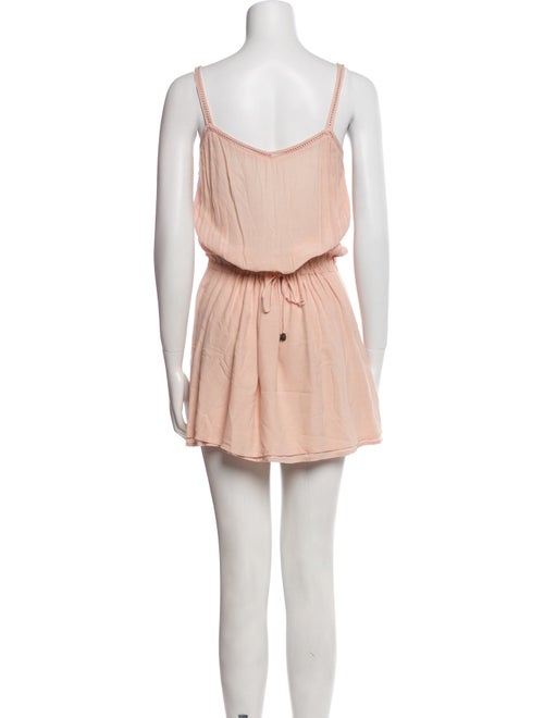 Anine Bing Square Neckline Mini Dress