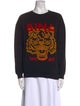 Anine Bing Graphic Print Crew Neck Sweatshirt