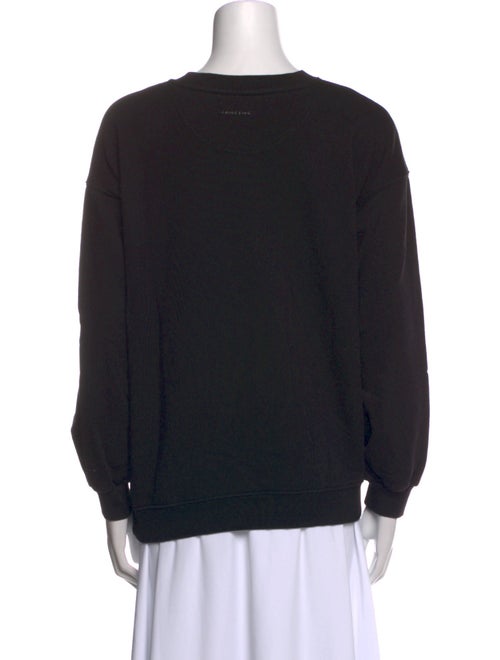 Anine Bing Graphic Print Crew Neck Sweatshirt