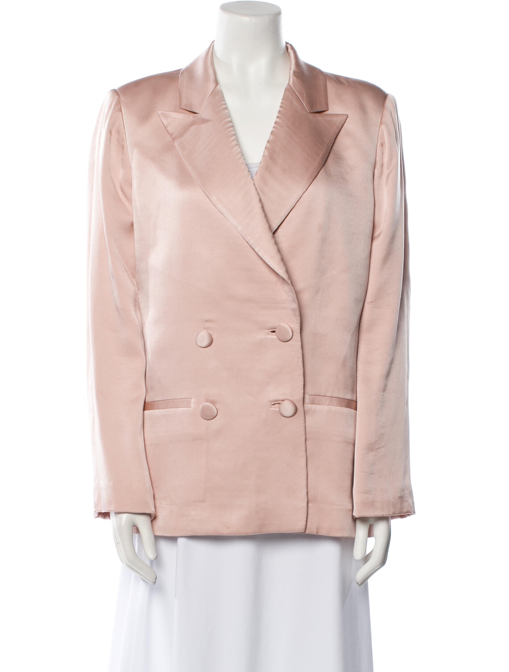 Anine Bing Satin Blazer