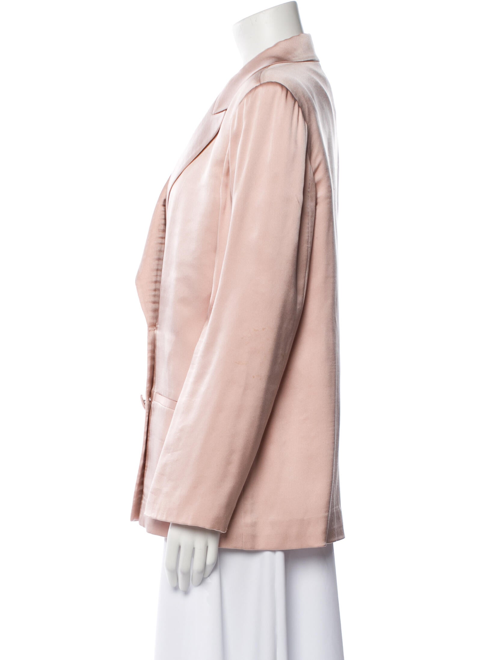 Anine Bing Satin Blazer