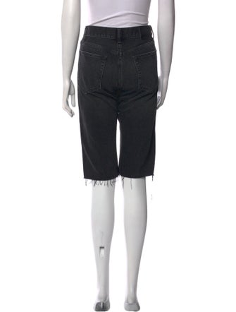 Anine Bing Mid-Rise Straight Leg Jeans