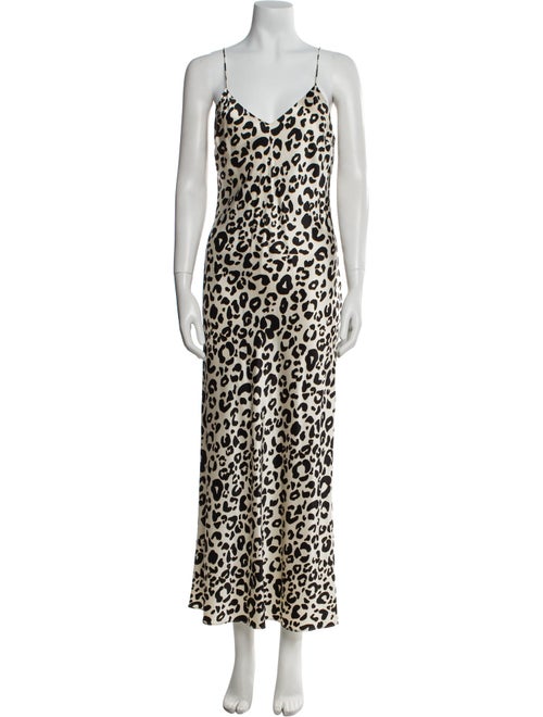 Anine Bing Silk Long Dress