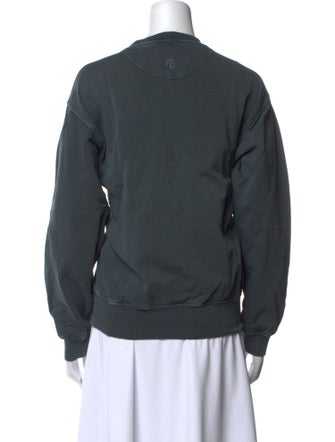 Anine Bing Graphic Print Crew Neck Sweatshirt