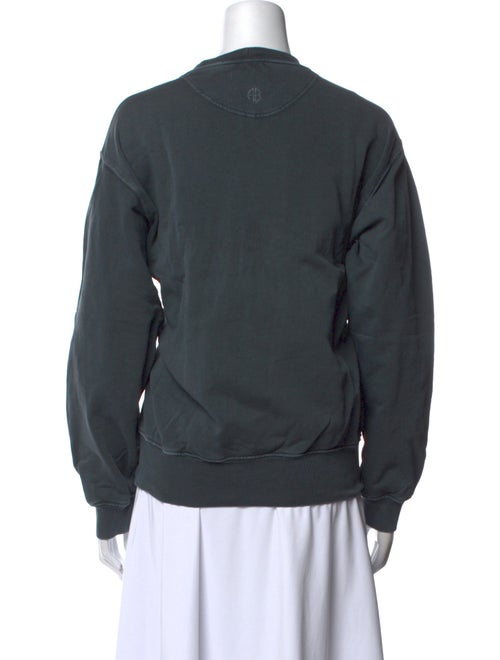 Anine Bing Graphic Print Crew Neck Sweatshirt