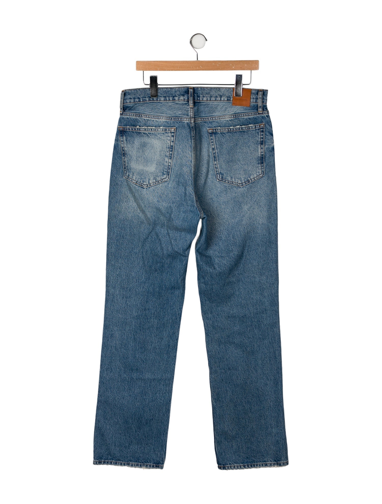 Anine Bing High-Rise Wide Leg Jeans