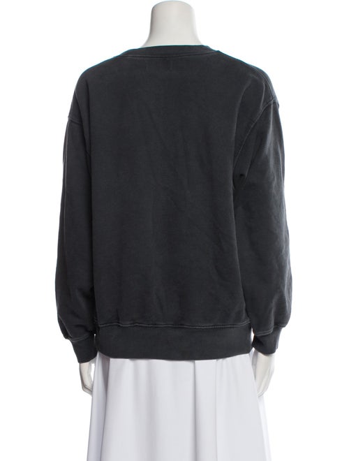 Anine Bing Graphic Print Crew Neck Sweatshirt