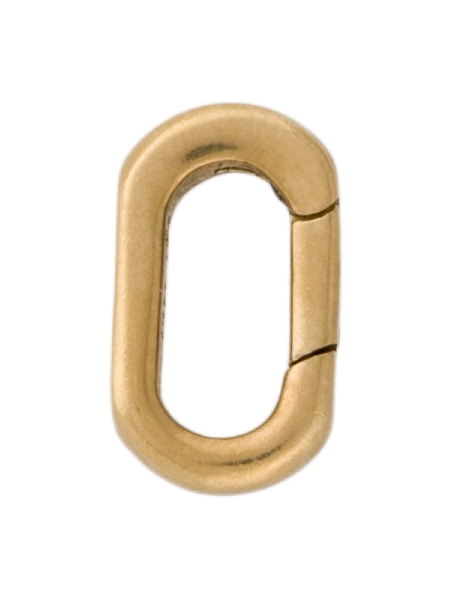 Anine Bing 14K Hinged Oval Pendant Enhancer Charm