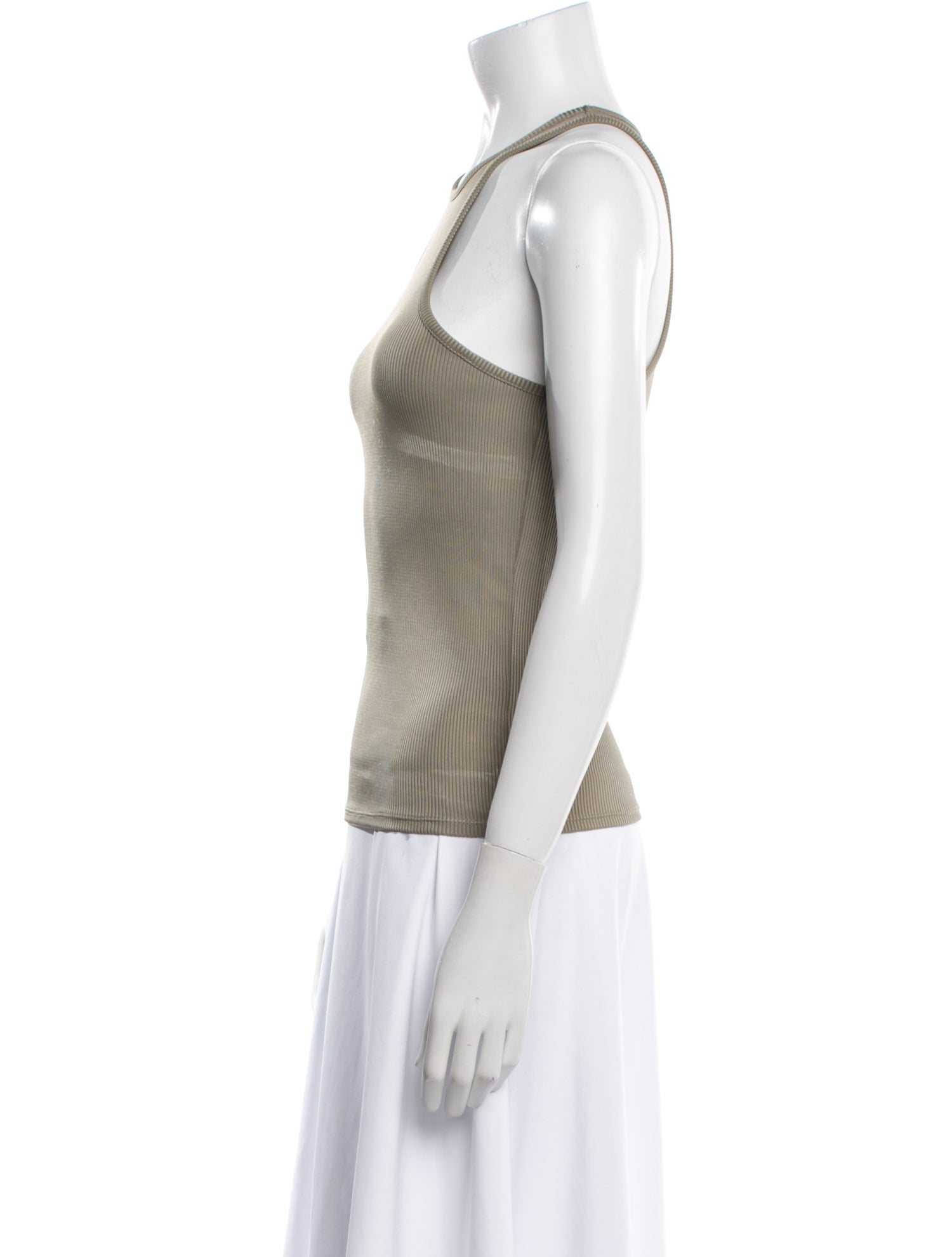 Anine Bing Crew Neck Sleeveless Top