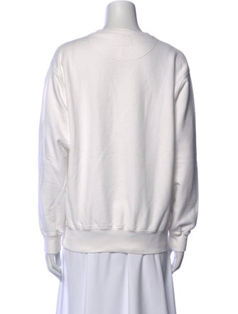 Anine Bing Graphic Print Crew Neck Sweatshirt