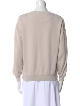 Anine Bing Graphic Print Crew Neck Sweatshirt