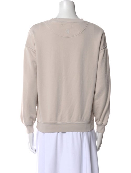 Anine Bing Graphic Print Crew Neck Sweatshirt