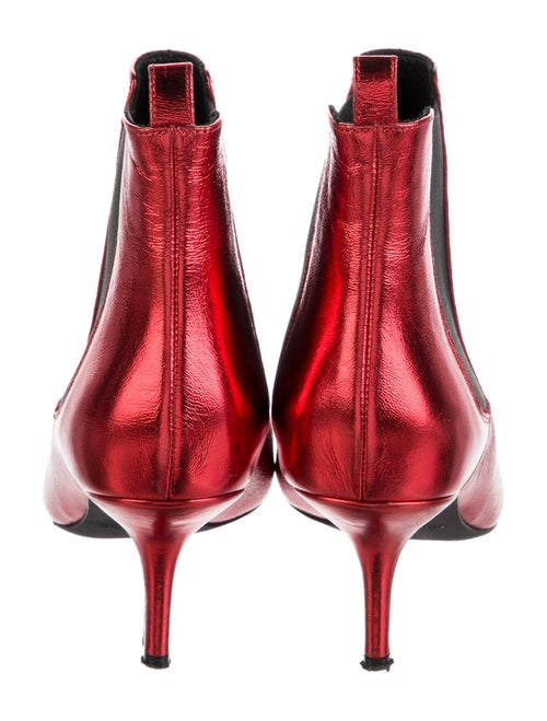 Anine Bing Leather Colorblock Pattern Chelsea Boots