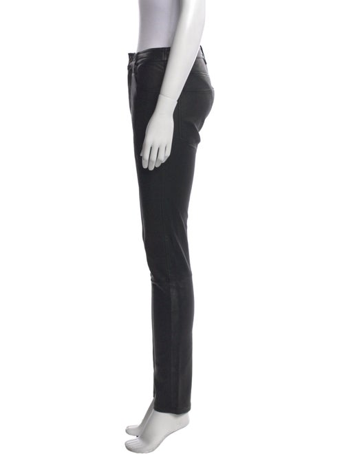 Anine Bing Lamb Leather Skinny Leg Pants