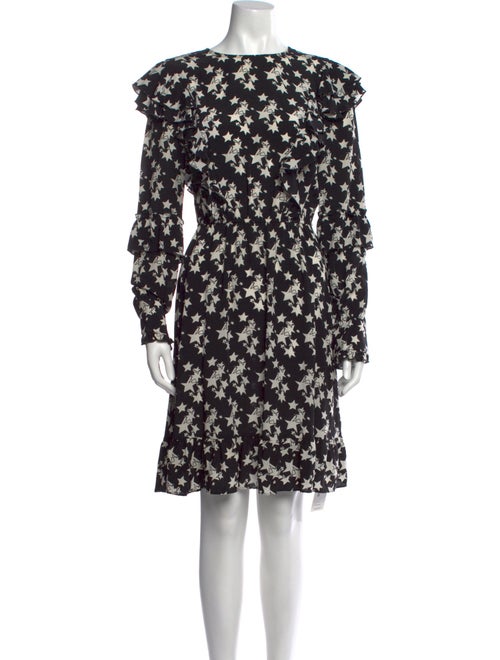 Anine Bing Silk Mini Dress