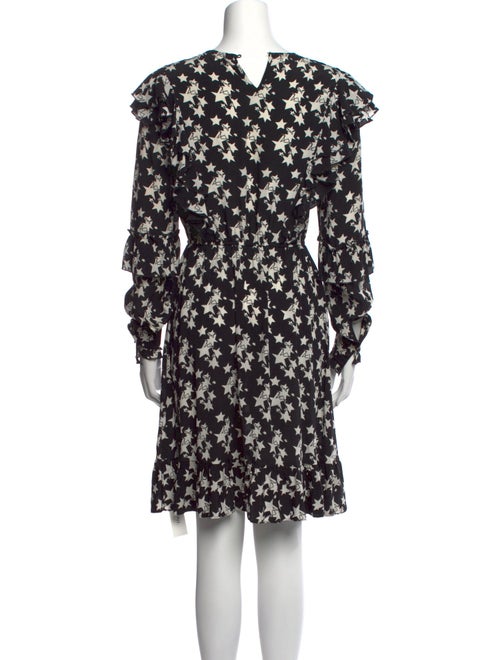 Anine Bing Silk Mini Dress