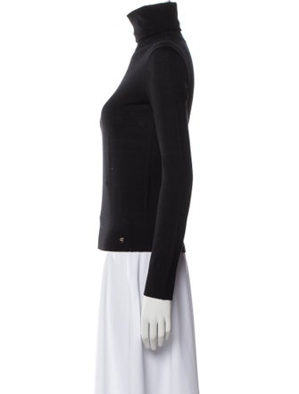 Anine Bing Merino Wool Turtleneck Sweater