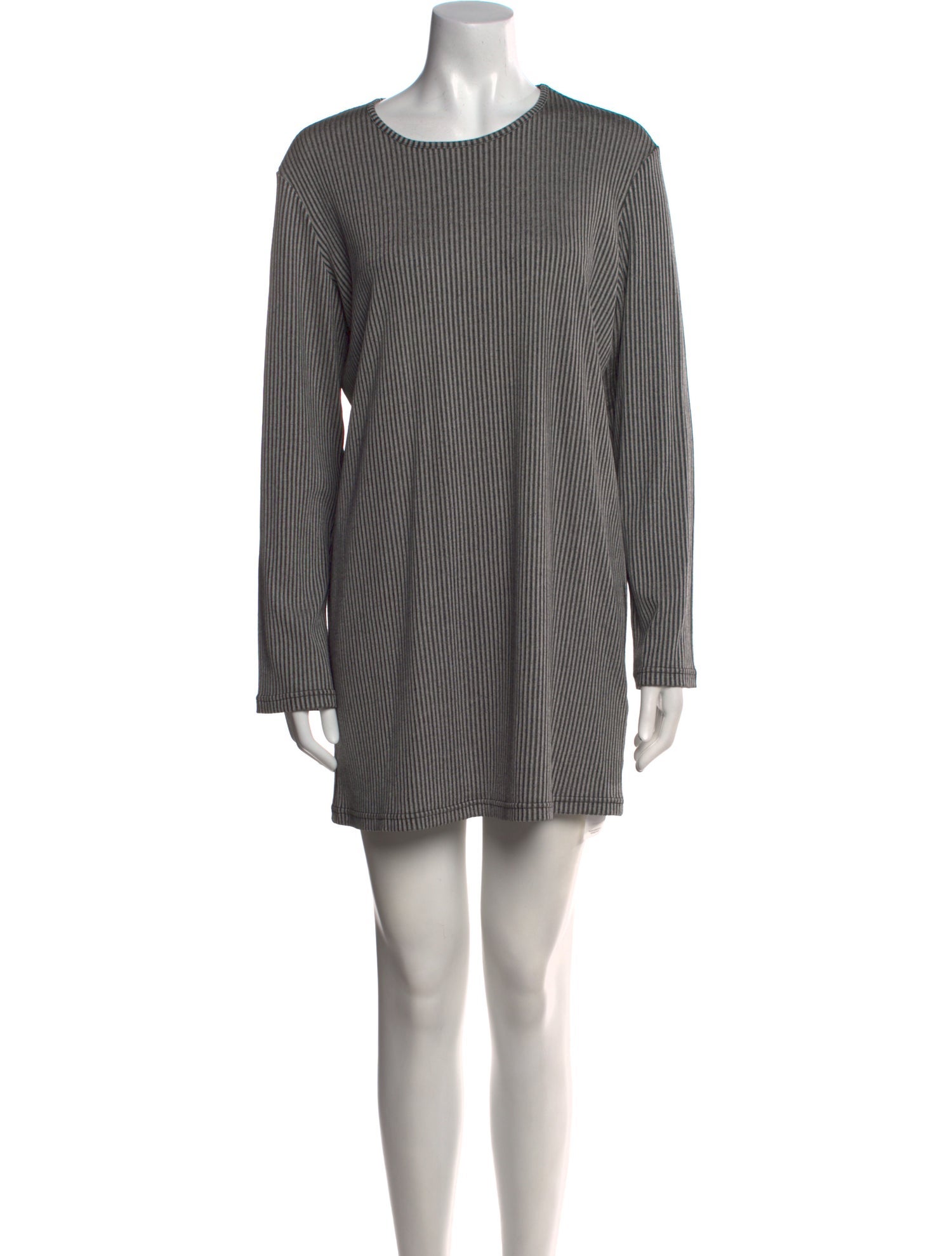 Anine Bing Scoop Neck Mini Dress