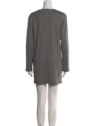 Anine Bing Scoop Neck Mini Dress