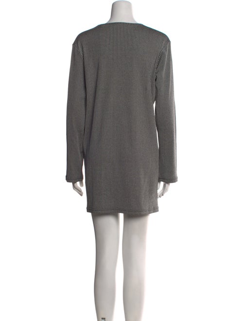 Anine Bing Scoop Neck Mini Dress