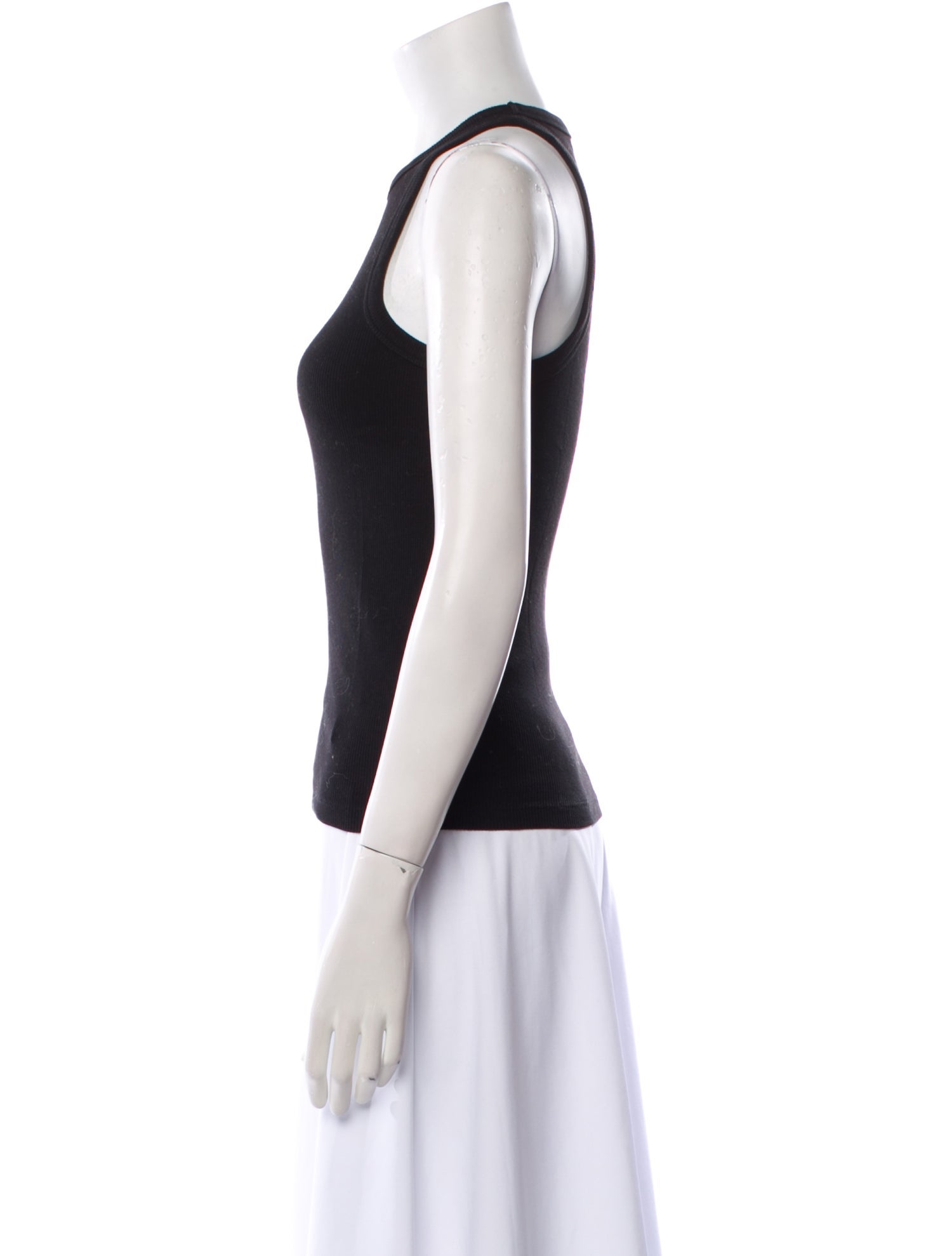 Anine Bing Crew Neck Sleeveless Top