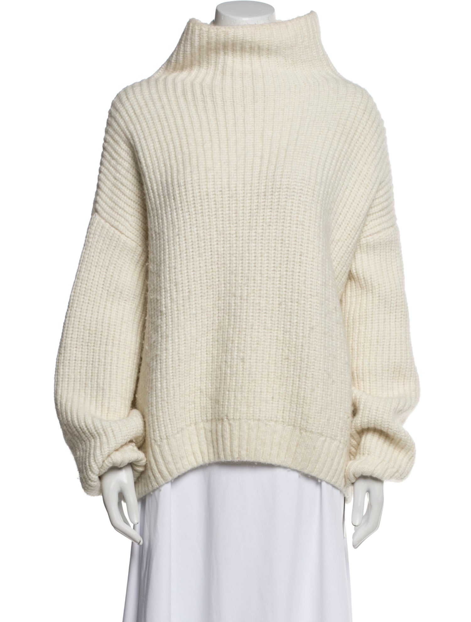 Anine Bing Alpaca Turtleneck Sweater