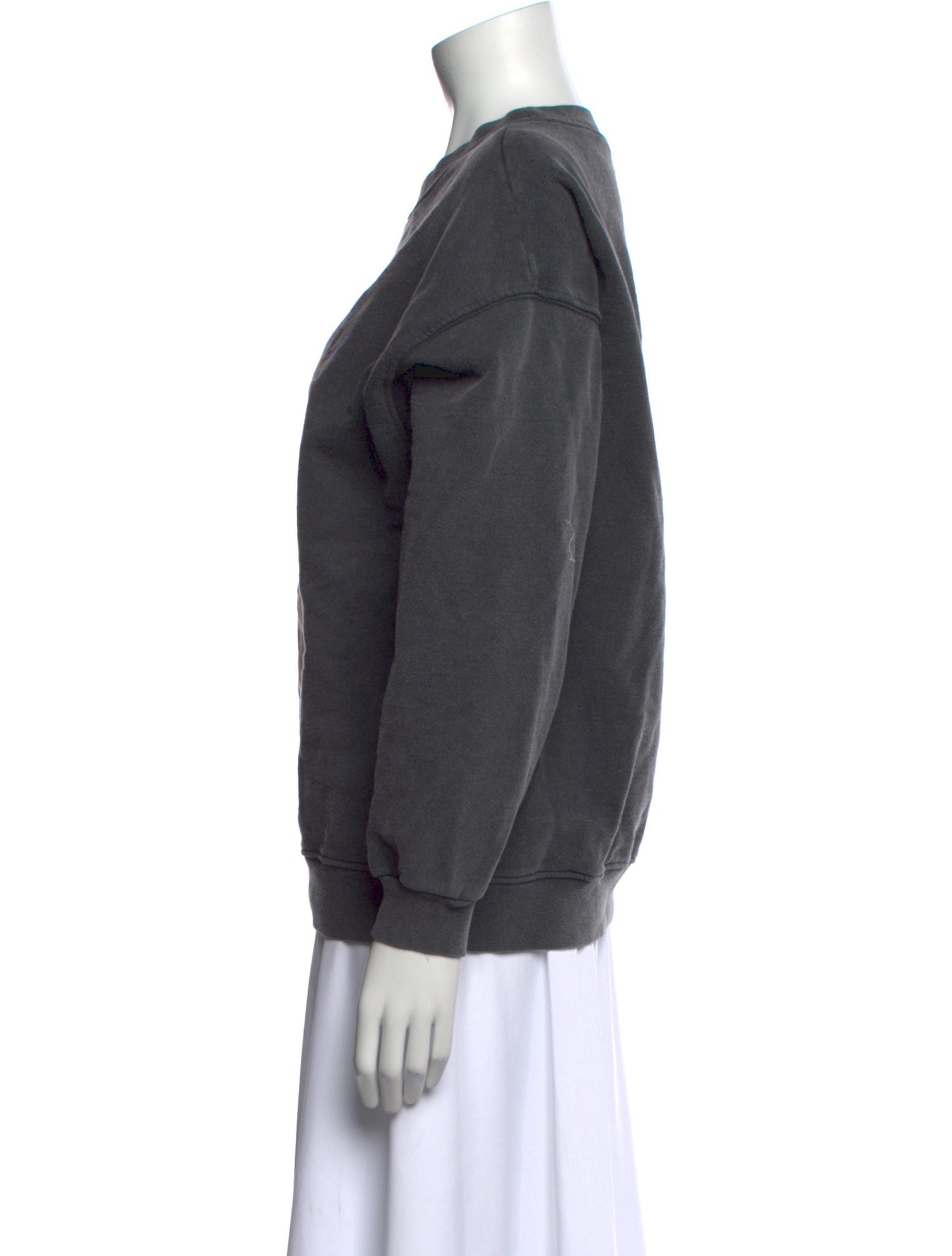 Anine Bing Graphic Print Crew Neck Sweatshirt