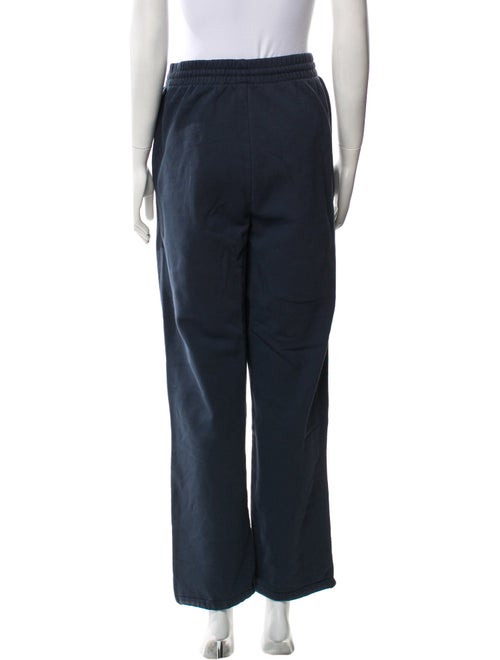 Anine Bing Graphic Print Straight Leg Pants