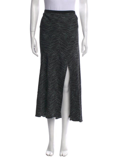 Anine Bing Silk Midi Length Skirt