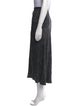 Anine Bing Silk Midi Length Skirt