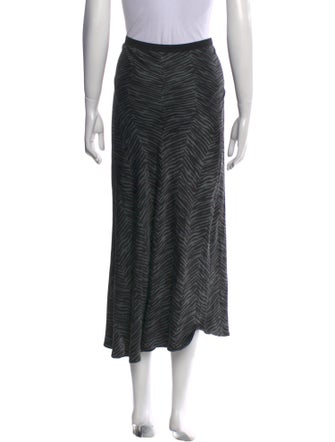 Anine Bing Silk Midi Length Skirt