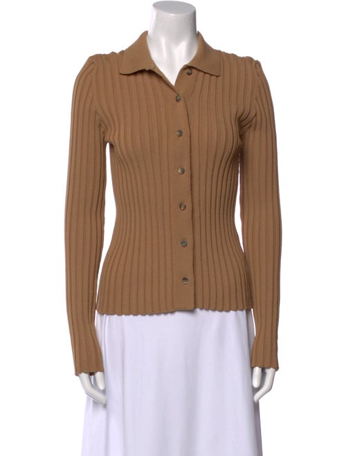 Anine Bing Long Sleeve Button-Up Top