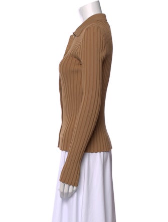 Anine Bing Long Sleeve Button-Up Top