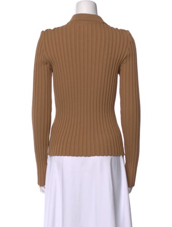 Anine Bing Long Sleeve Button-Up Top