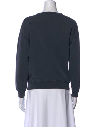 Anine Bing Graphic Print Crew Neck Sweatshirt