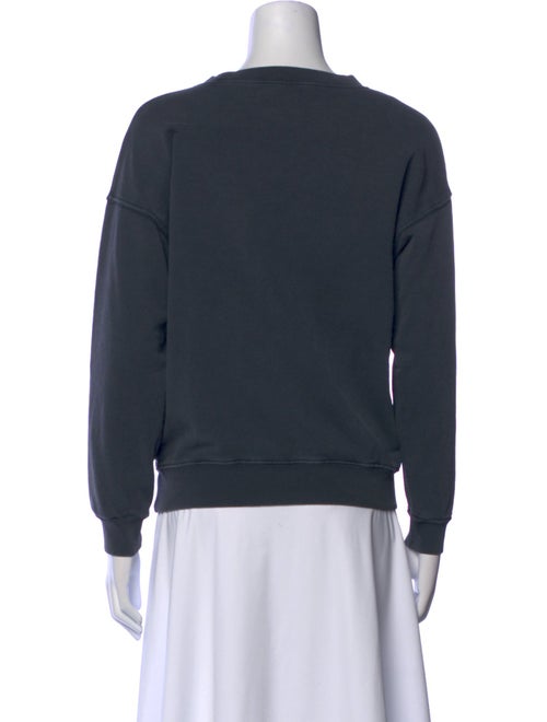 Anine Bing Graphic Print Crew Neck Sweatshirt