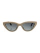 Anine Bing Cat-Eye Tinted Sunglasses