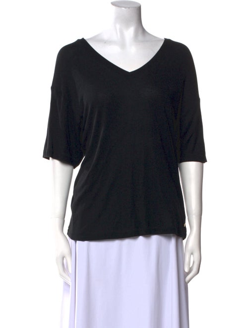 Anine Bing V-Neck Short Sleeve T-Shirt