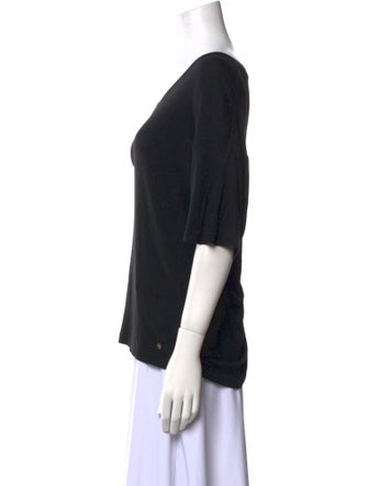 Anine Bing V-Neck Short Sleeve T-Shirt