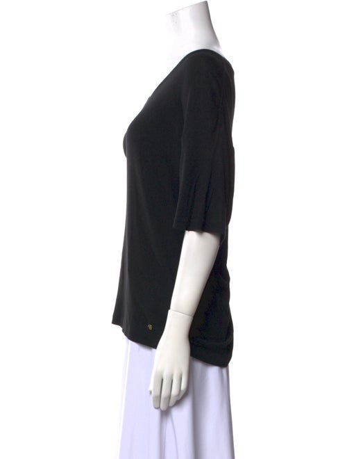 Anine Bing V-Neck Short Sleeve T-Shirt