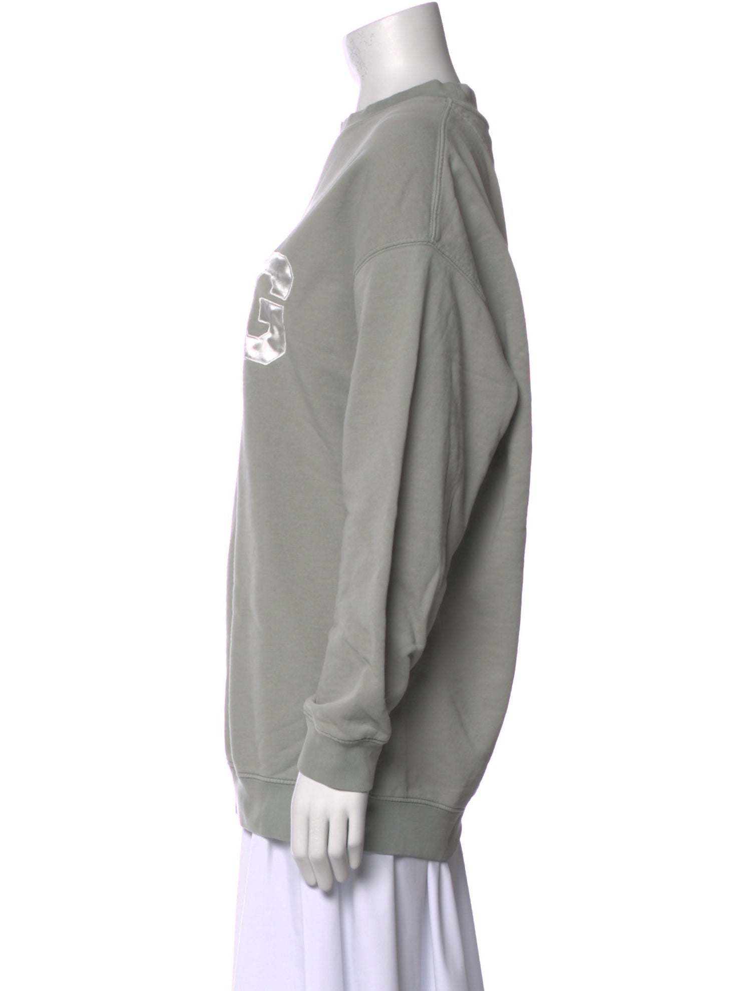 Anine Bing Graphic Print Crew Neck Sweatshirt