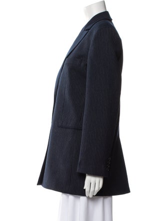 Anine Bing Wool Striped Blazer