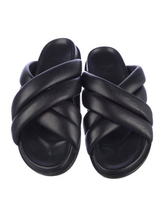 Anine Bing Leather Slides