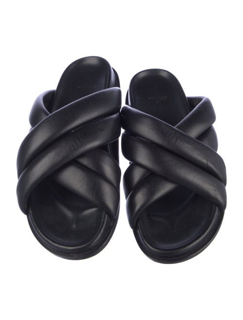 Anine Bing Leather Slides